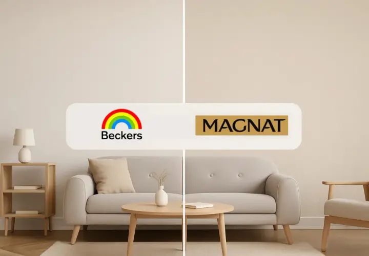 Porównanie odcieni ścian: Beckers vs. Magnat. Który designer wybierzesz do swojego wnętrza?
